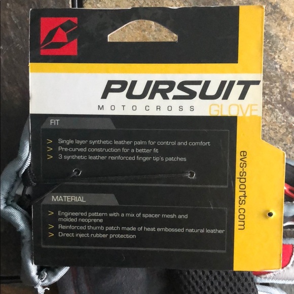 EVS Pursuit Motocross Gloves, Size XL - Picture 3 of 3
